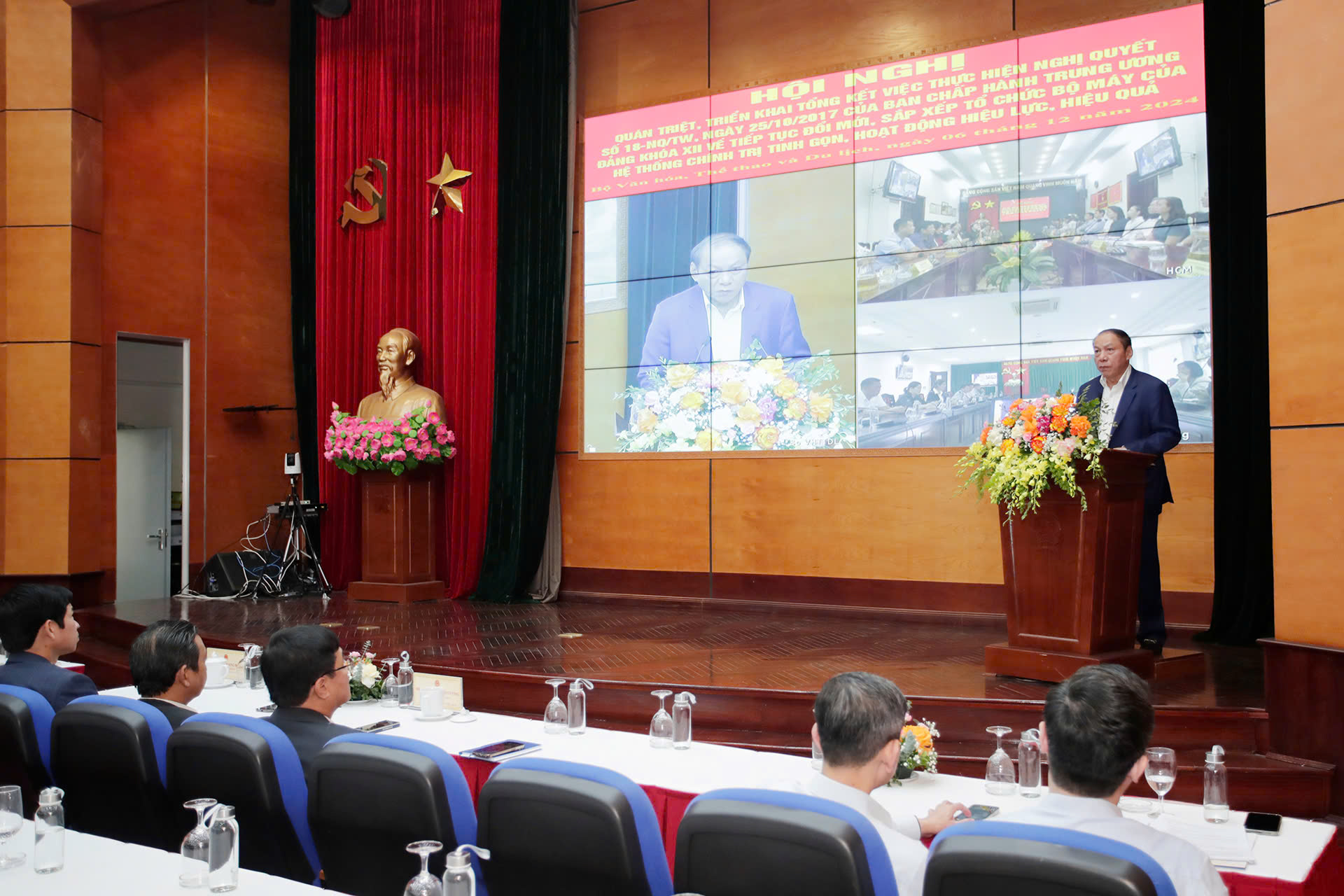 Bộ trưởng Nguyễn Văn Hùng: "Sắp xếp, tinh gọn để chúng ta lớn hơn, mạnh hơn, tự tin bước vào công việc ở trong kỷ nguyên mới, kỷ nguyên vươn mình của dân tộc"