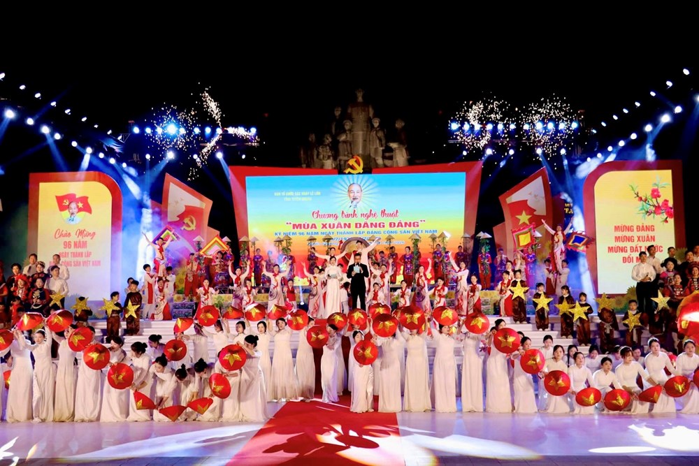 Đặc sắc chương trình nghệ thuật “Mùa Xuân dâng Đảng”