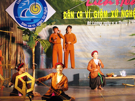 Đêm “Ân tình Ví Giặm” tại thủ đô Hà Nội