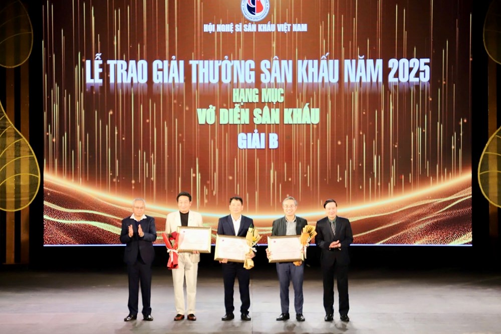 Giải thưởng Sân khấu 2025: Ghi nhận nỗ lực sáng tạo của nghệ sĩ