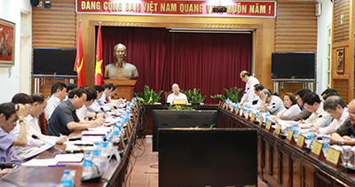 Giao ban công tác văn hoá, thể thao và du lịch Quý I năm 2015