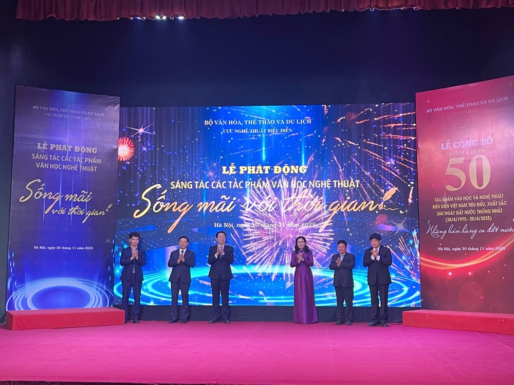 Phát động sáng tác “Sống mãi với thời gian” giai đoạn 2026 - 2030: Khơi dậy khát vọng sáng tạo cho thời đại mới