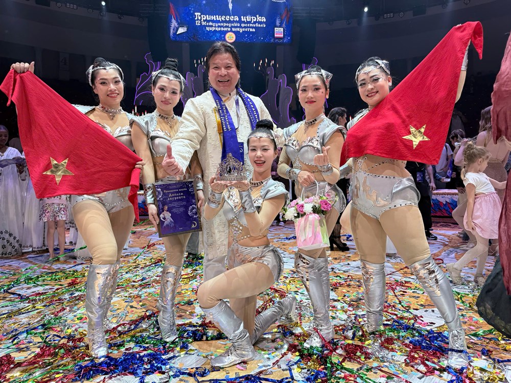 Việt Nam giành Vương miện Bạc tại Liên hoan quốc tế Công chúa Xiếc 2026