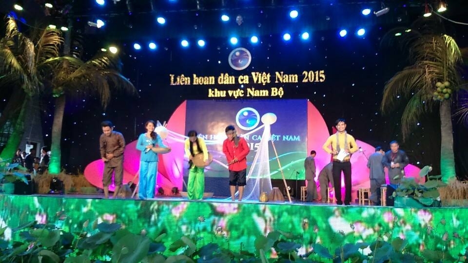 Bế mạc Liên hoan dân ca Việt Nam lần thứ VI - Khu vực Nam bộ