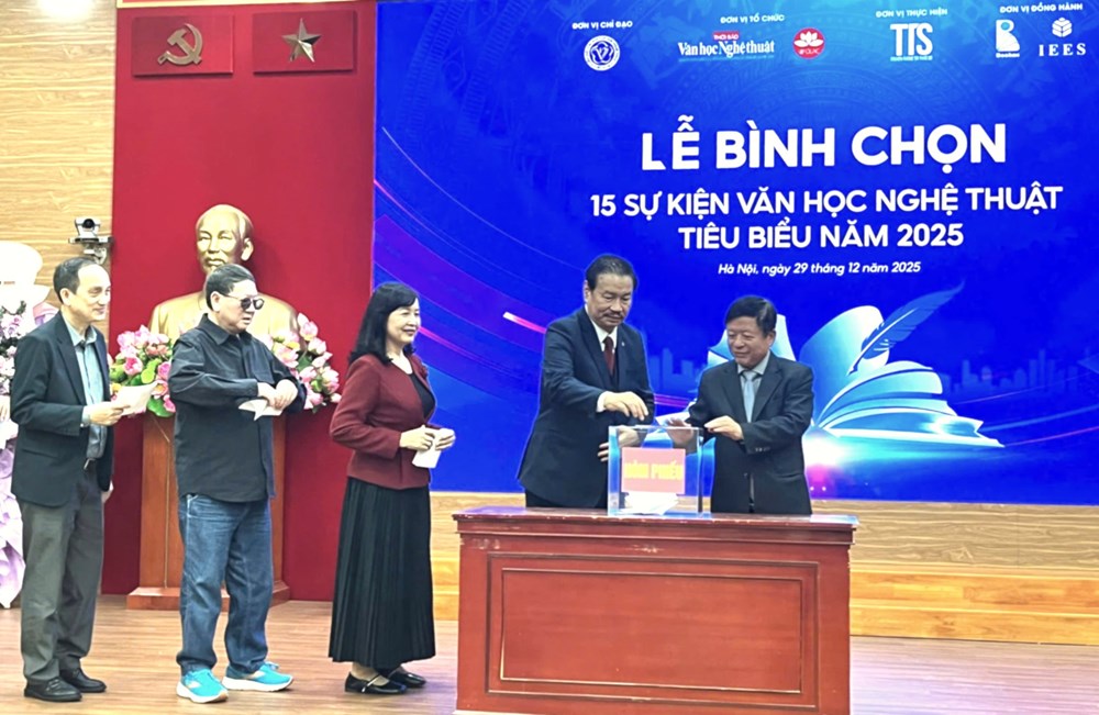 Bình chọn 15 sự kiện Văn học nghệ thuật tiêu biểu năm 2025