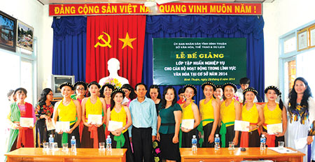 Bình Thuận: Tập huấn nghệ thuật hát ru, dân ca cho cán bộ văn hóa cơ sở