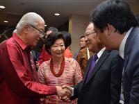 Bộ trưởng Hoàng Tuấn Anh hội kiến Tổng thống và Thủ tướng Singapore