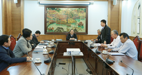 Bộ trưởng Hoàng Tuấn Anh làm việc với lãnh đạo tỉnh Tây Ninh