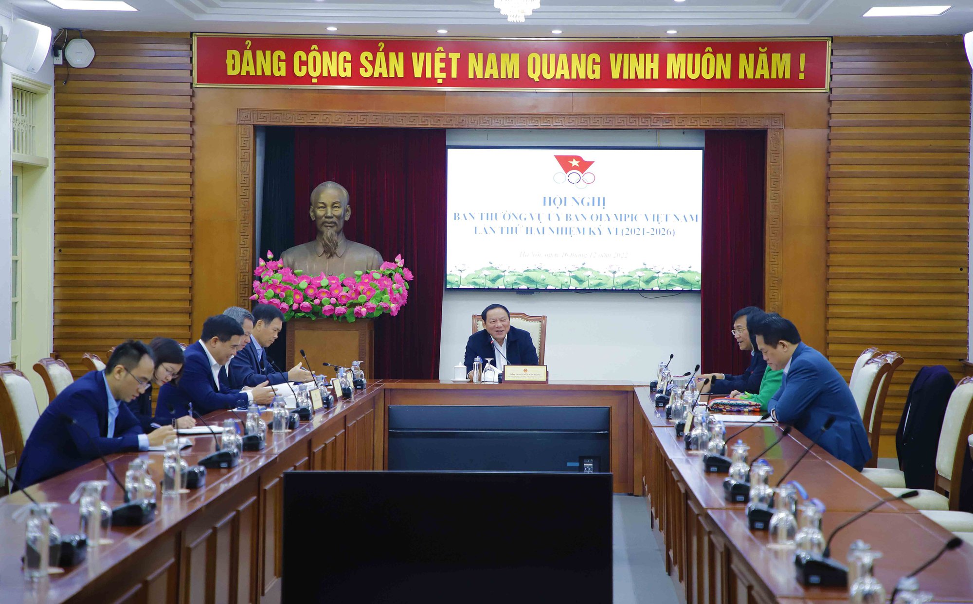 Bộ trưởng Nguyễn Văn Hùng chủ trì Hội nghị Ban thường vụ Ủy ban Olympic Việt Nam lần thứ 2 nhiệm kỳ VI