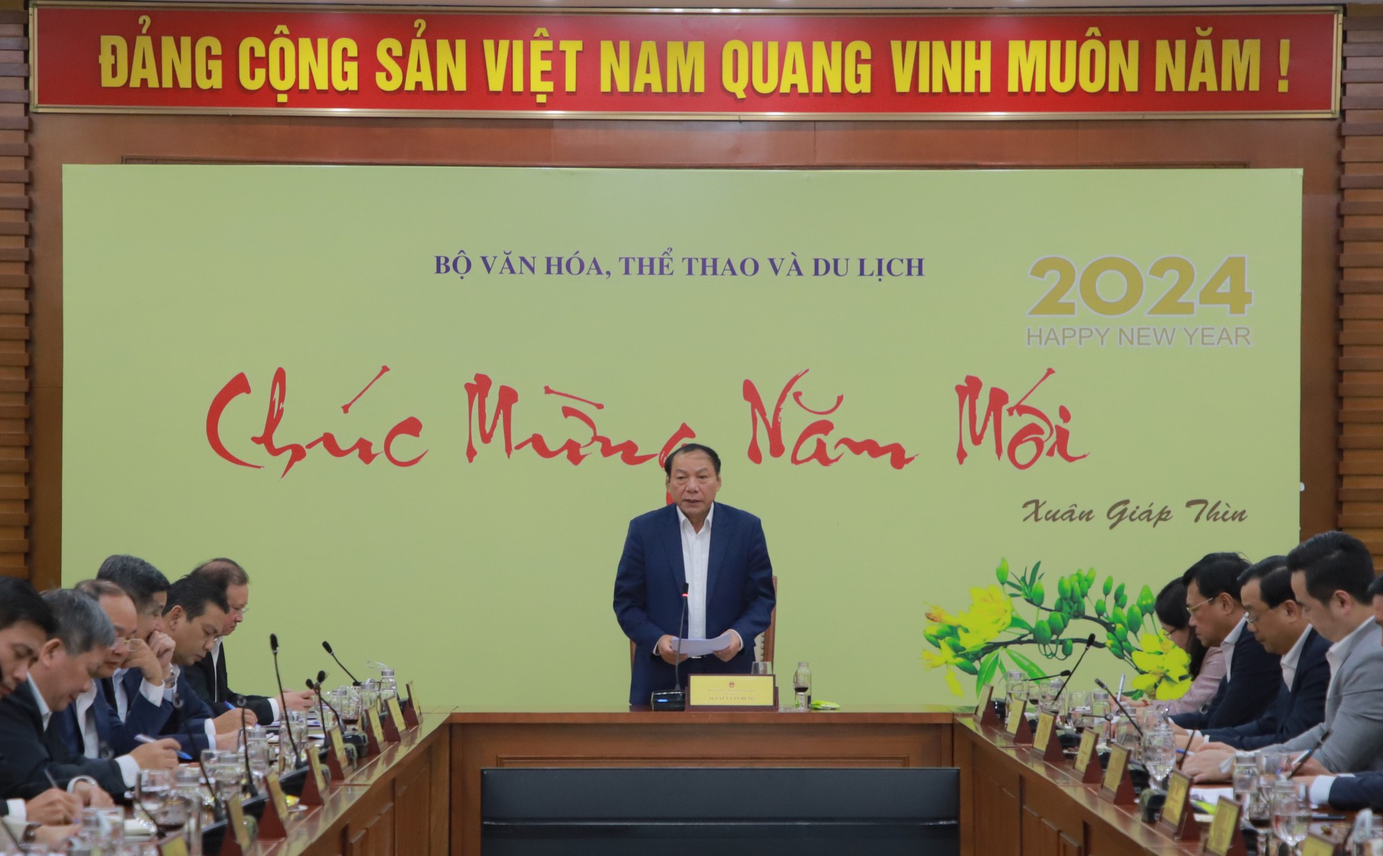 Bộ trưởng Nguyễn Văn Hùng: Chúng ta có quyền tự hào khi vai trò, vị thế của văn hóa ngày càng được nâng cao