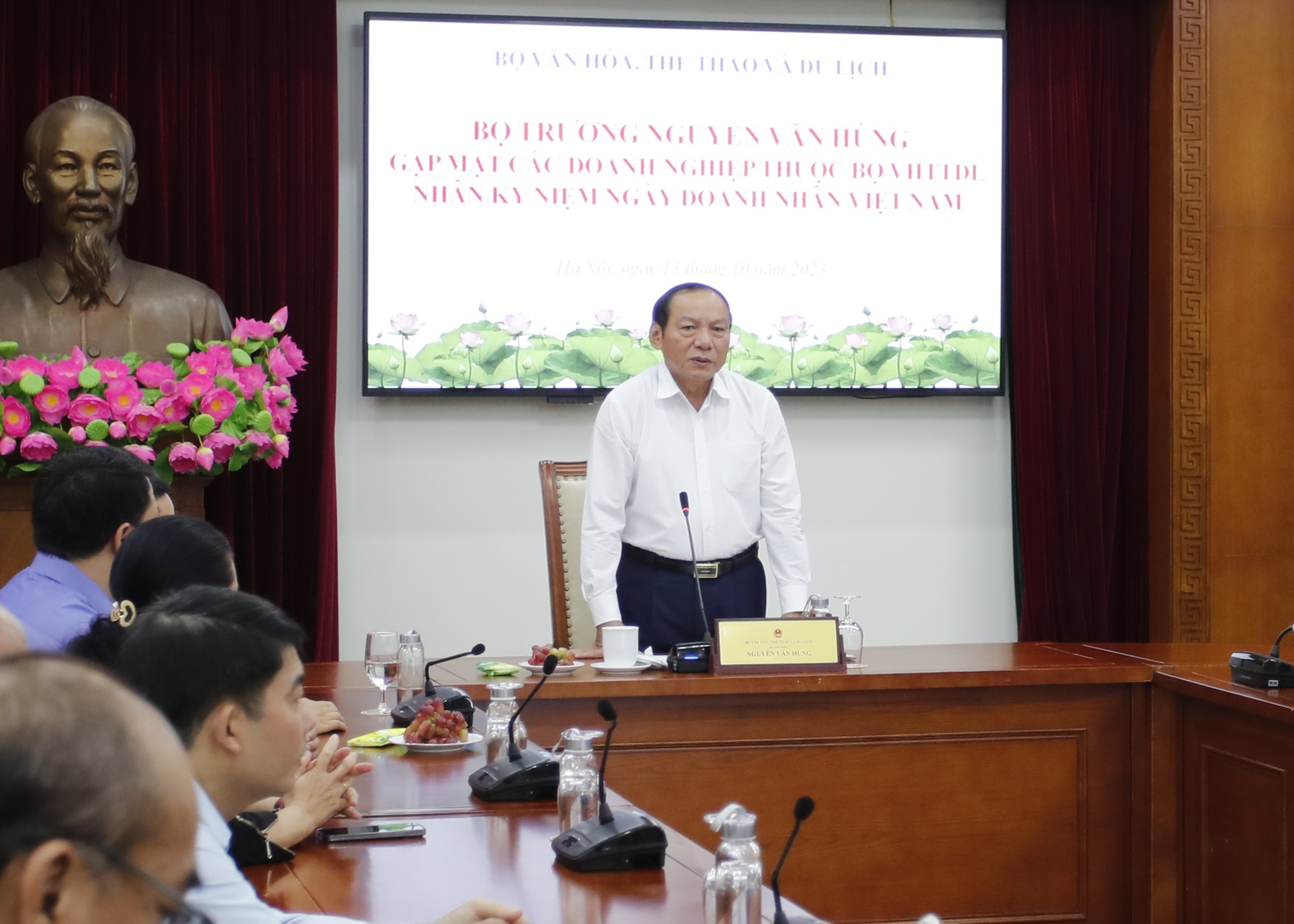 Bộ trưởng Nguyễn Văn Hùng: Doanh nghiệp thuộc Bộ VHTTDL phải có tầm nhìn, tư duy mới để kiến tạo và phát triển