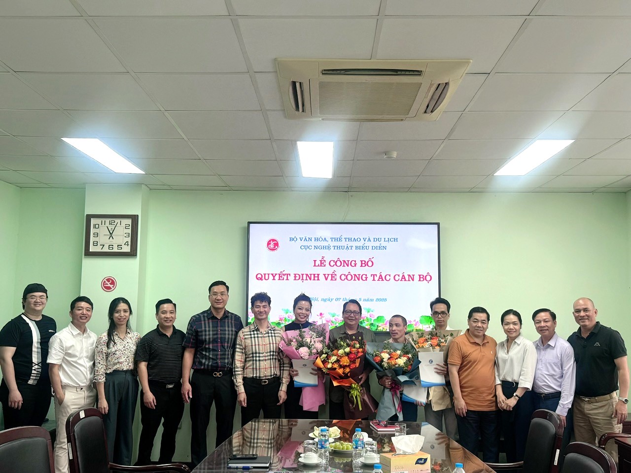 Cục Nghệ thuật biểu diễn công bố các Quyết định bổ nhiệm ngạch Chuyên viên chính: Khẳng định năng lực, tinh thần cống hiến