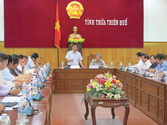 Đoàn công tác Bộ làm việc với lãnh đạo UBND, Sở VHTTDL tỉnh Thừa Thiên Huế
