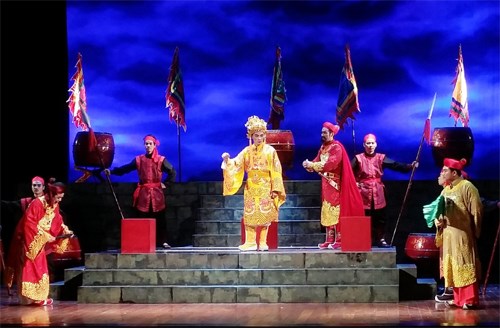 ​ “Đời luận anh hùng”: Vở diễn thành công của Nhà hát Chèo Quân đội