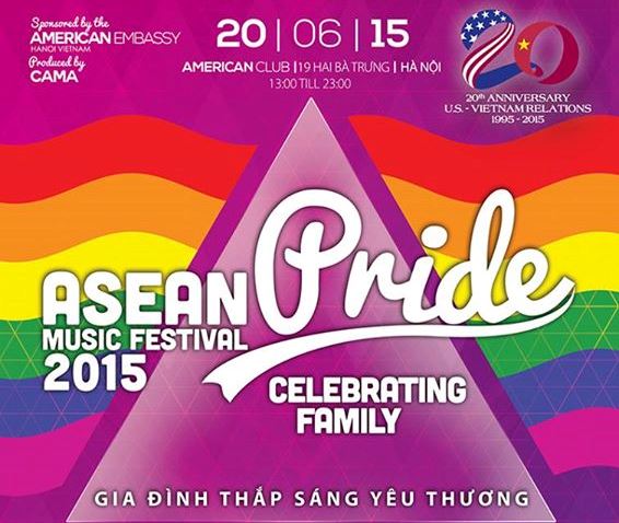 Festival Âm nhạc Thường niên ASEAN Pride 2015