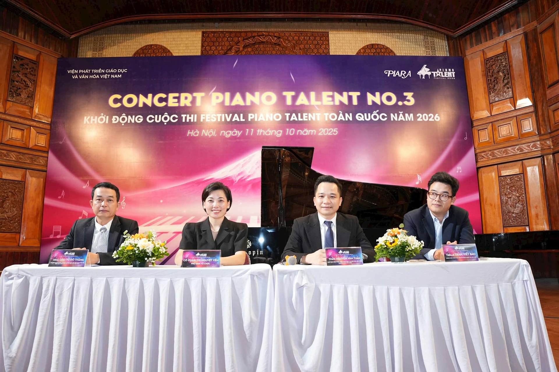 Festival Piano Talent Toàn quốc 2026 - Hành trình chắp cánh tài năng âm nhạc Việt vươn tầm quốc tế