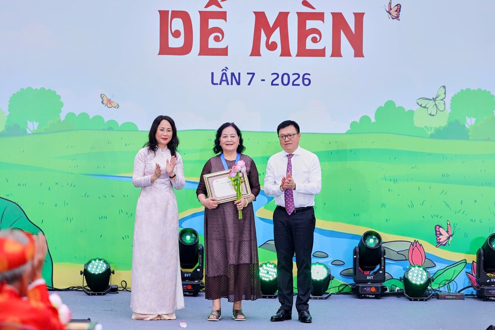 Giải thưởng “Thiếu nhi Dế Mèn lần thứ 7 năm 2026” vinh danh thành tựu trọn đời NSND Ngô Mạnh Lân