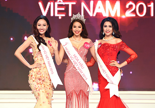 Hoa hậu Hoàn vũ Việt Nam 2015: Người đẹp Phạm Thị Hương đăng quang