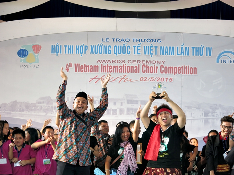 Hội thi hợp xướng Quốc tế Việt Nam lần thứ IV - 2015: Nhiều giải Vàng đã được trao