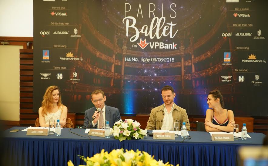 Họp báo công bố nghệ sỹ tham gia Chương trình “Paris Ballet”