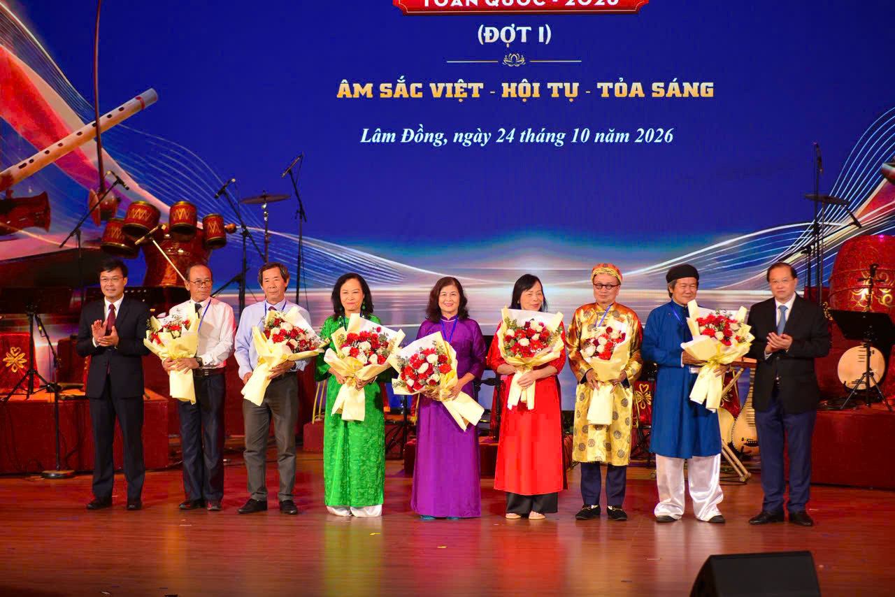 KHAI MẠC ĐỢT 1 “CUỘC THI ĐỘC TẤU VÀ HÒA TẤU NHẠC CỤ  DÂN TỘC TOÀN QUỐC - 2026” TẠI LÂM ĐỒNG: TÔN VINH TÀI NĂNG LAN TỎA ÂM SẮC VIỆT