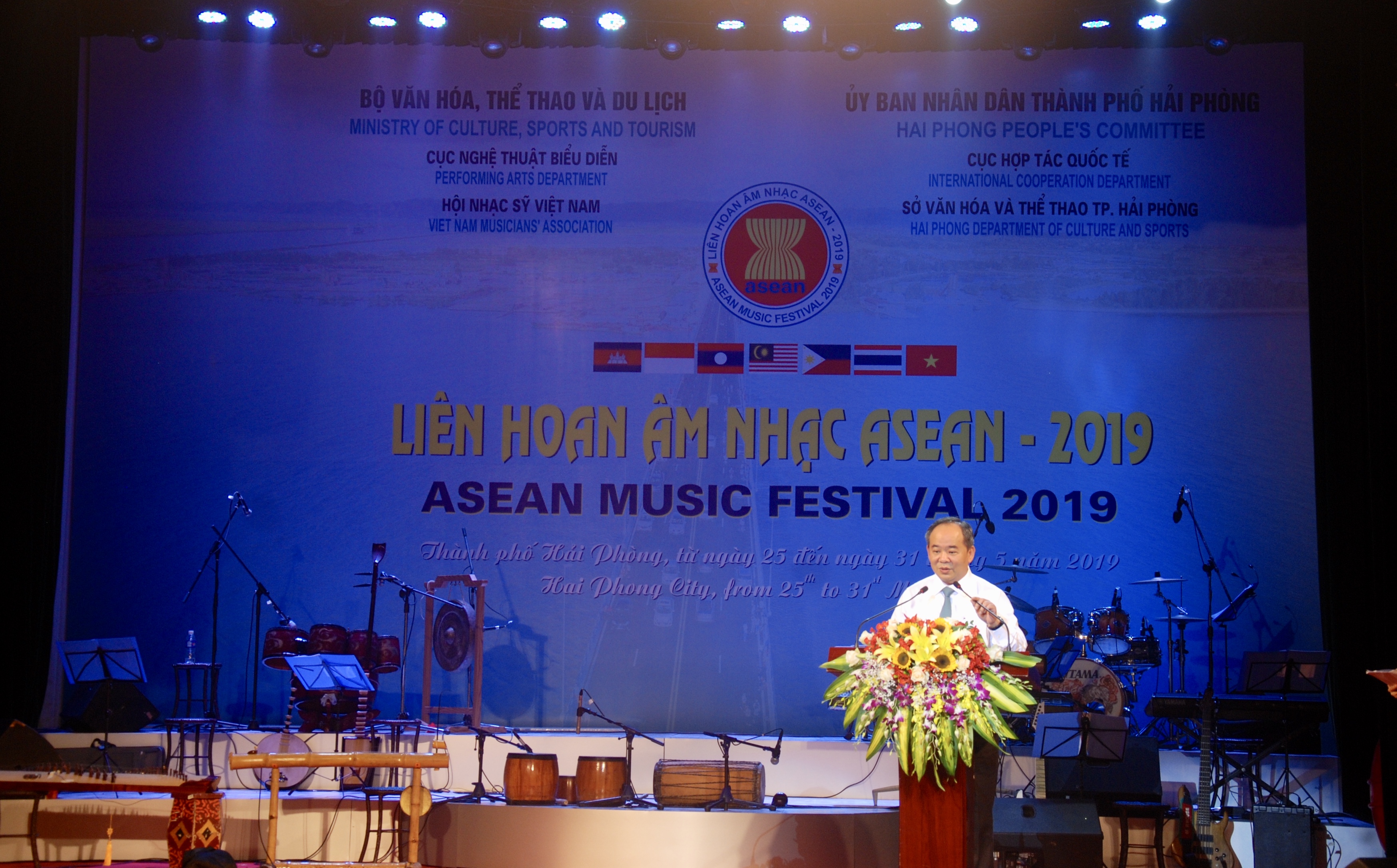 KHAI MẠC LIÊN HOAN ÂM NHẠC ASEAN 2019