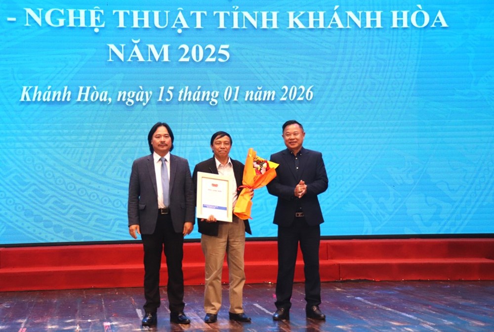 Khánh Hòa: Vinh danh 22 tác phẩm văn học nghệ thuật tiêu biểu năm 2025