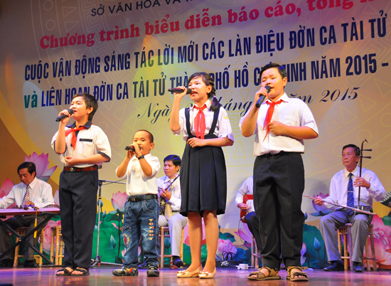 ​Lần đầu tiên tổ chức Liên hoan các giọng ca tài tử dành cho thiếu nhi tại TP. Hồ Chí Minh