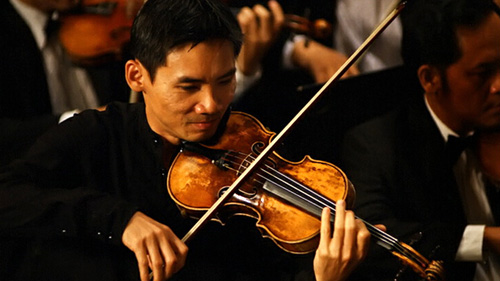 Nghệ sỹ Dàn nhạc Giao hưởng Quốc gia Pháp biểu diễn ở Việt Nam