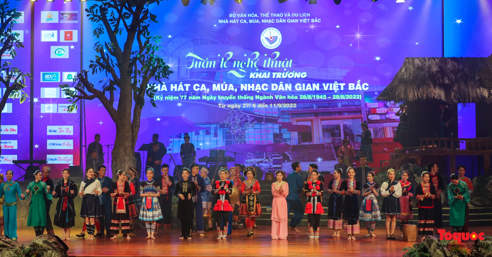 Nhà hát Ca múa, nhạc dân gian Việt Bắc khai mở “Đêm huyền diệu”
