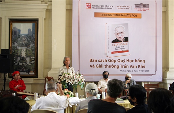 Ra mắt sách "Trần Văn Khê - Trăm năm Tâm và Nghiệp" gây Quỹ Học bổng Trần Văn Khê