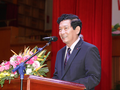 Thứ trưởng Huỳnh Vĩnh Ái dự lễ khai giảng tại Học viện Âm nhạc quốc gia Việt Nam