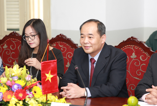 Thứ trưởng Lê Khánh Hải tiếp Thứ trưởng thứ Nhất Bộ Ngoại giao CH Séc