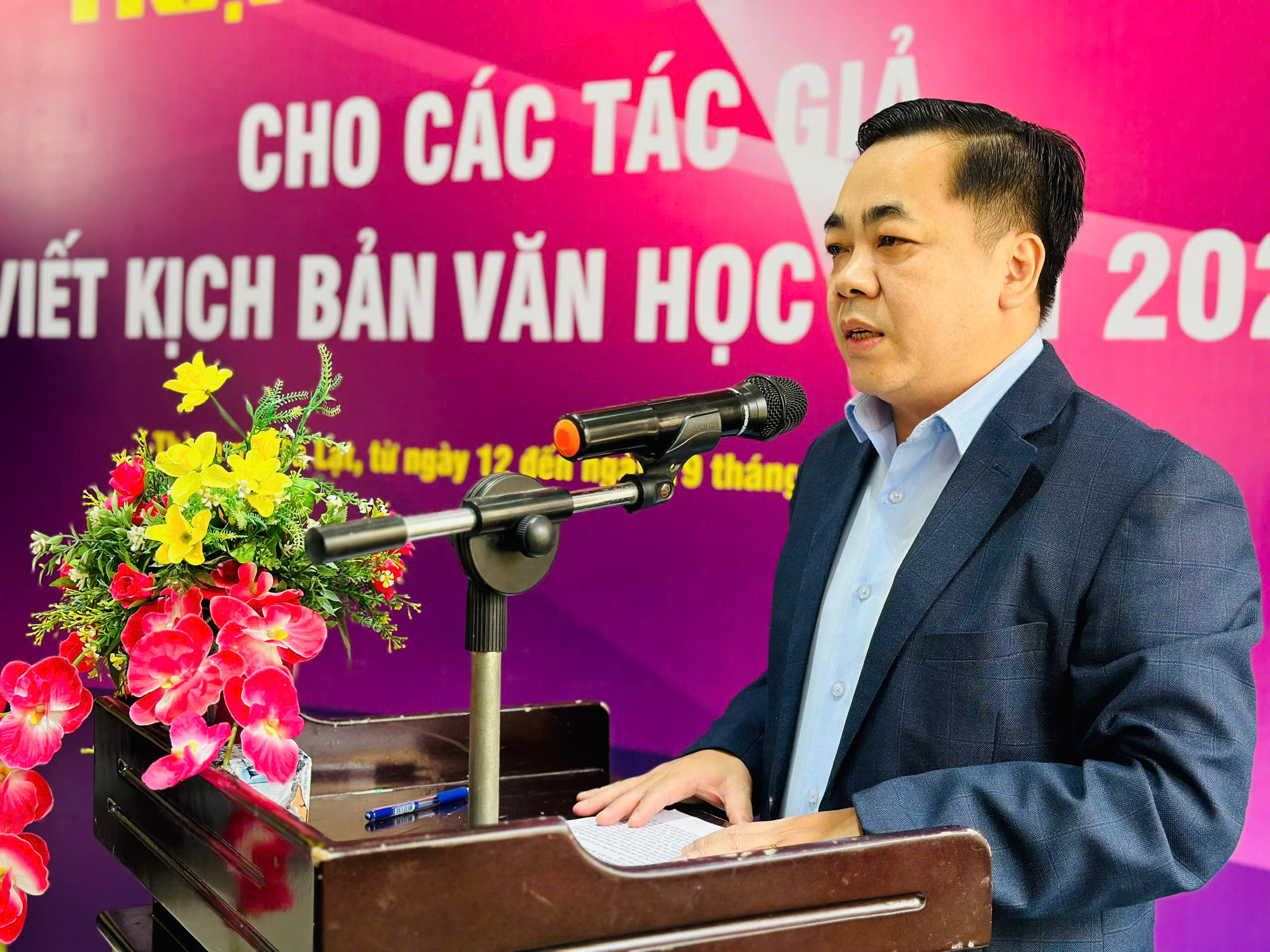 Khai mạc trại sáng tác kịch bản văn học năm 2024