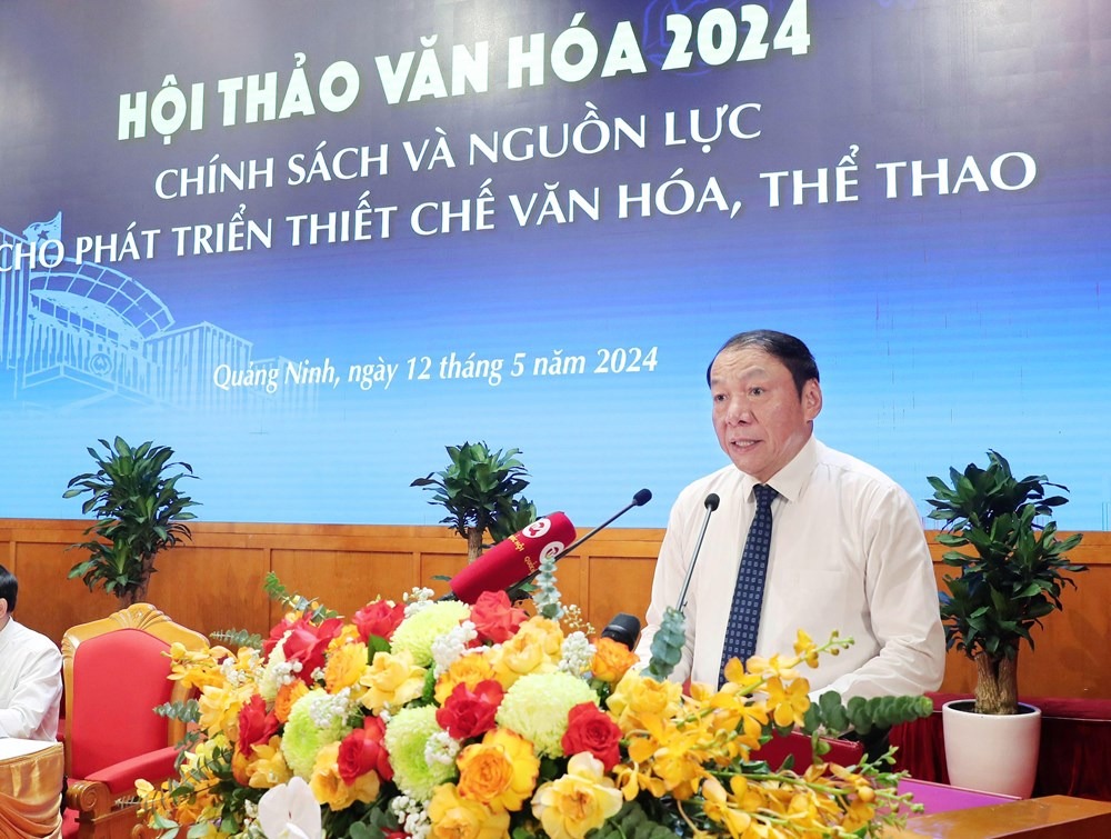 Bộ trưởng Nguyễn Văn Hùng: Khơi thông, huy động nguồn lực cho phát triển thiết chế văn hóa, thể thao