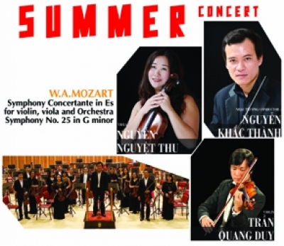 Chương trình hòa nhạc Summer Concert tại Hà Nội
