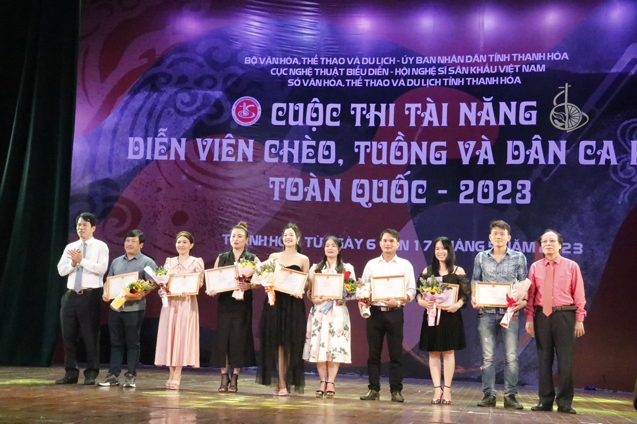 Lễ Tổng kết và trao giải Cuộc thi Tài năng diễn viên Tuồng và Dân ca kịch toàn quốc - 2023