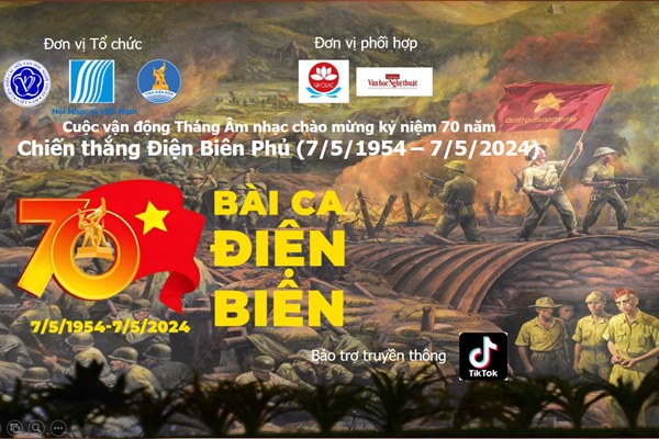 Tháng Âm nhạc chào mừng 70 năm chiến thắng Điện Biên Phủ